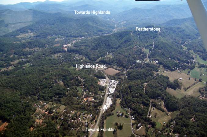 Aerial View of Featherstone